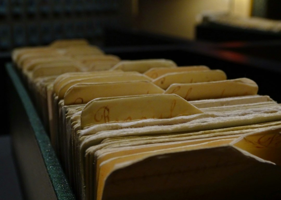 detective reading case files