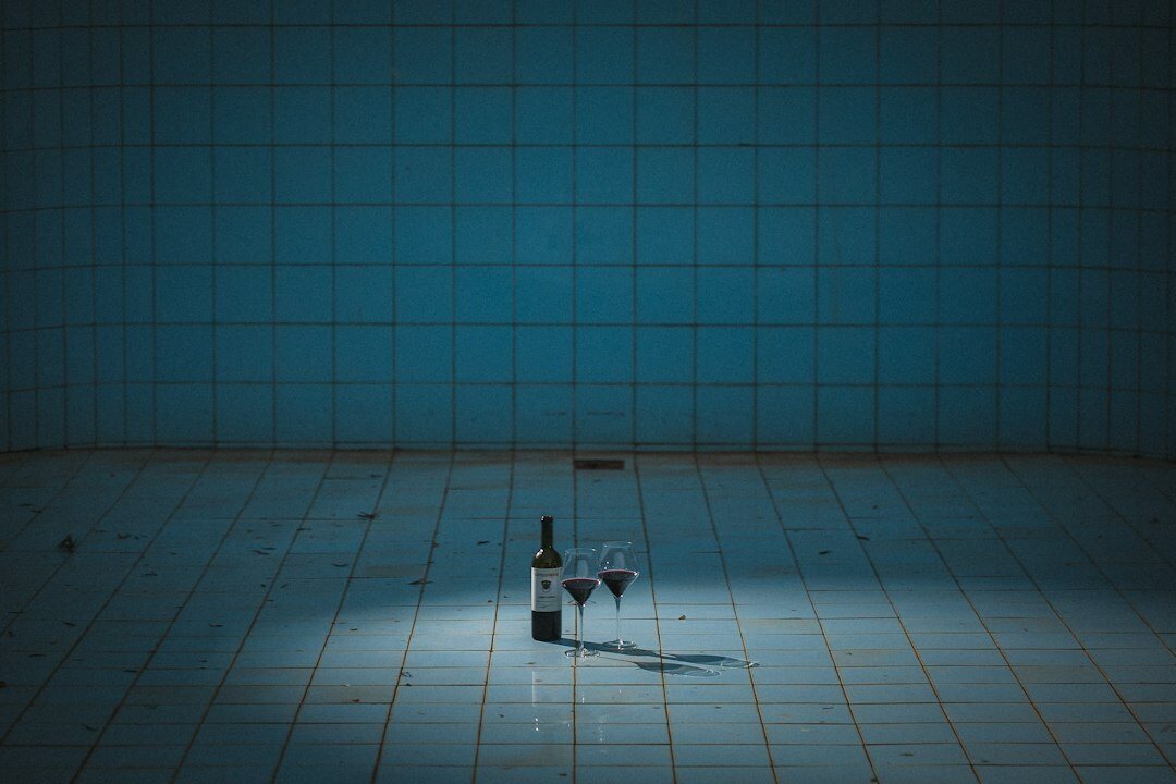 detective investigating crime scene